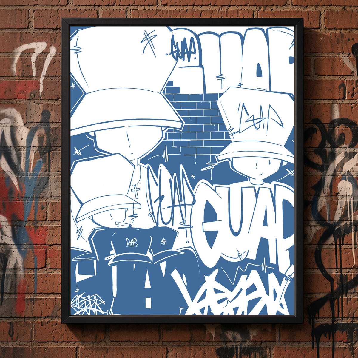 "Guap Graffiti" Print
